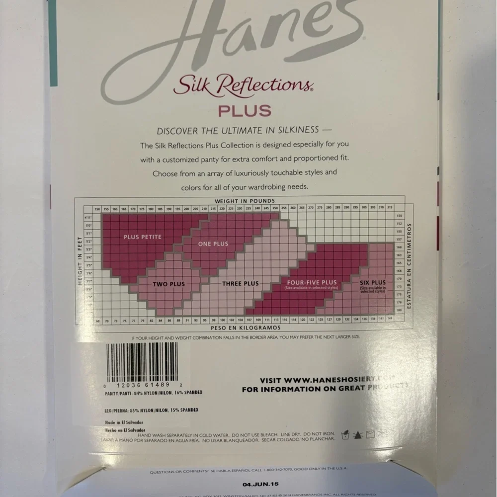 Hanes Silk Reflections Silky Sheer nylons pantyhose 4 packs size 3 plus NWT